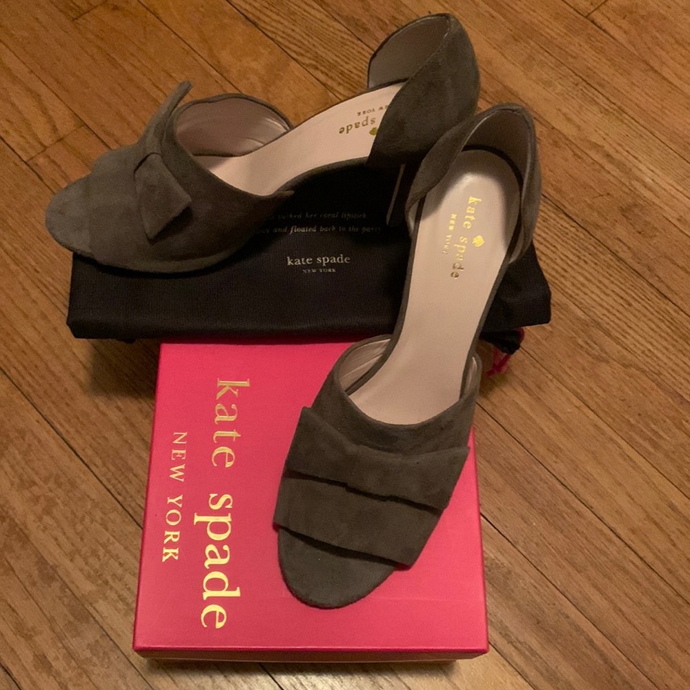 Kate Spade Idda Suede Pumps